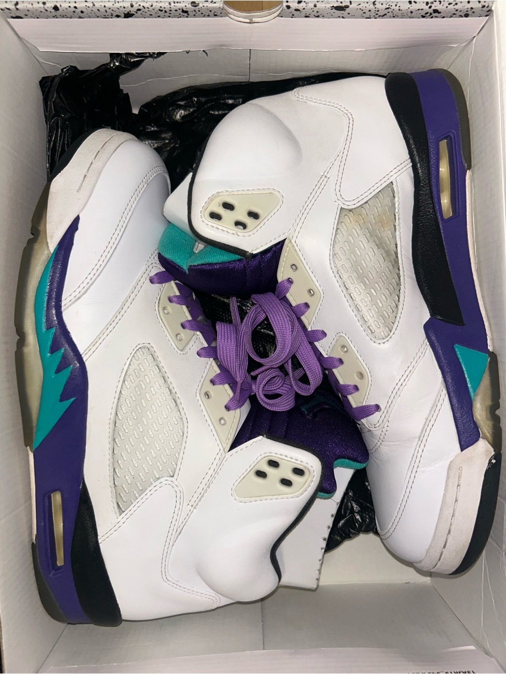 Air Jordan Retro 5 Grape Size 10 2013